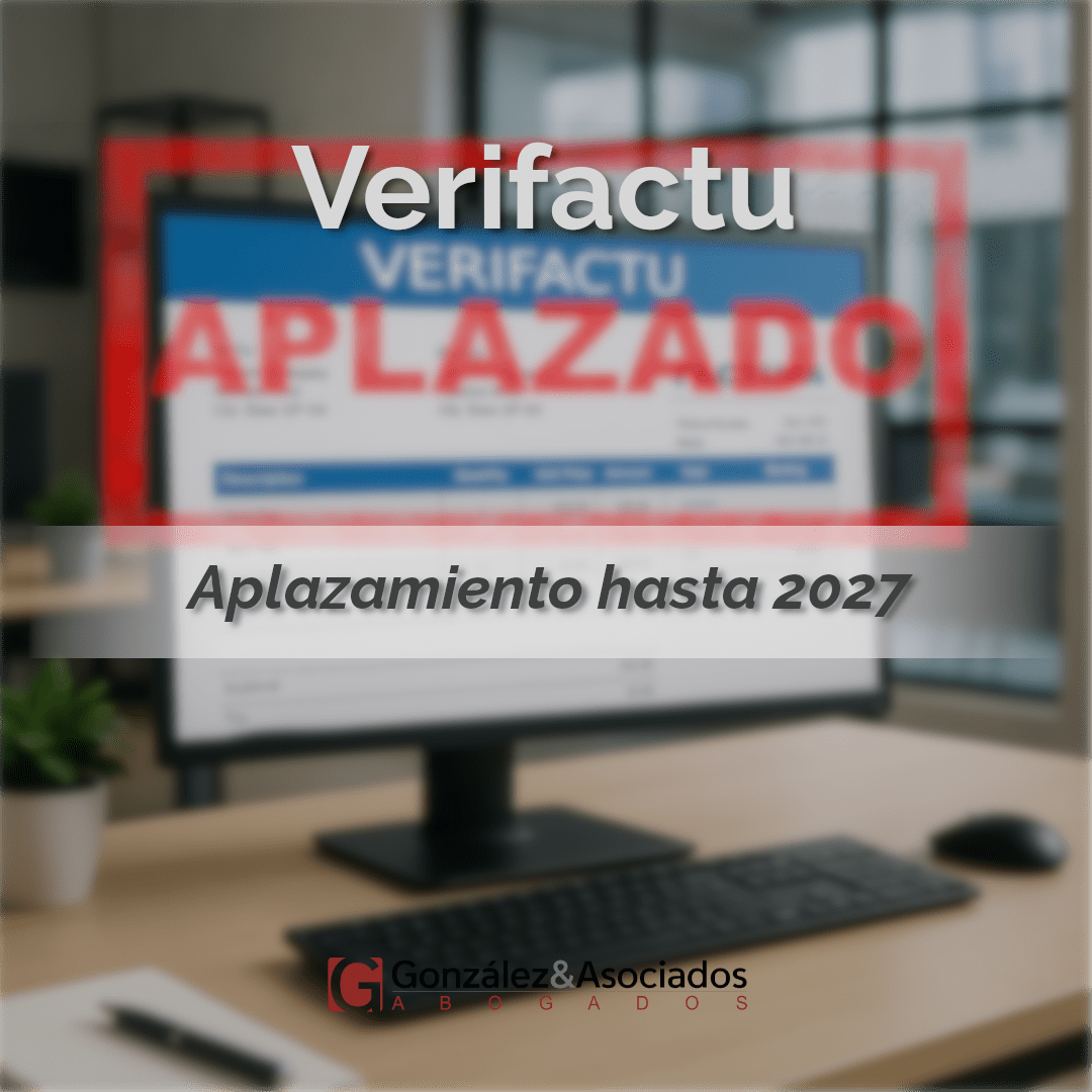 Modificacion en verifactu. Abogados. Gonzalez & Asociados. Mérida. Extremadura. Empresas